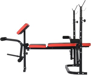 Funfit Ławka treningowa pod sztangę z modlitewnikiem 6