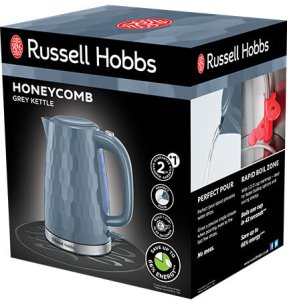 Czajnik Russell Hobbs Czajnik elektryczny Russell Hobbs Honeycomb 1,7 Litra 2400W Szary 8