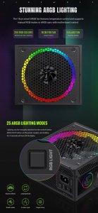 Zasilacz GameMax Gamemax PSU | GS 750G | 750 W | SFX | Full Modular 8