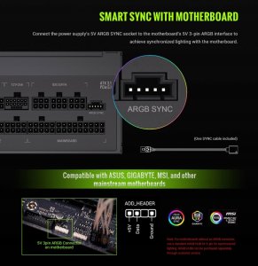 Zasilacz GameMax Gamemax PSU | GS 750G | 750 W | SFX | Full Modular 9