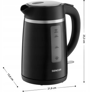 Czajnik Sencor Czajnik elektryczny Sencor SWK 2710BK 1,7L 2200W Czarny 2