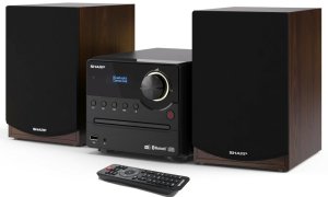 Wieża Sharp Wieża XL-B517D 15W CD USB FM DAB+ Bluetooth Czarno-Brązowy 2