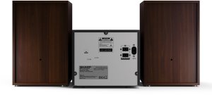 Wieża Sharp Wieża XL-B517D 15W CD USB FM DAB+ Bluetooth Czarno-Brązowy 4