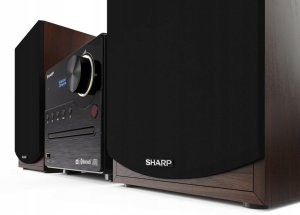 Wieża Sharp Wieża XL-B517D 15W CD USB FM DAB+ Bluetooth Czarno-Brązowy 7