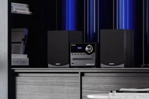 Wieża Sharp Wieża XL-B517D 15W CD USB FM DAB+ Bluetooth Czarno-Brązowy 10