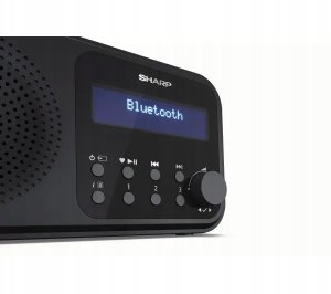 Radio Sharp Radioodbiornik przenośny Sharp Tokyo DR-P421 BK Radio DAB+ Bluetooth Czarny 2