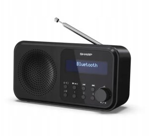 Radio Sharp Radioodbiornik przenośny Sharp Tokyo DR-P421 BK Radio DAB+ Bluetooth Czarny 3