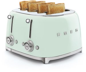 Toster Smeg Toster czteroszczelinowy Smeg TSF03PGEU 4 Tosty Grzanki Rozmrażanie 2000W 11