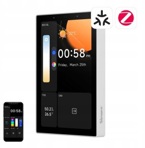 Sonoff Panel sterowania WiFi/Bluetooth/ZigBee Matter SONOFF NSPanel Pro 120 biały 3