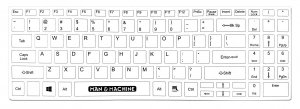 Man&Machine Waterproof Cover uniwersalna nakładka na klawiaturę 3