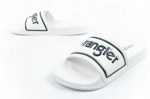 Wrangler Klapki męskie Wrangler Averell białe 20261059 1FG 44 8