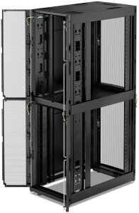 Szafa APC NetShelter SX Colocation Rack Gen 2, 42U, 1991H x 600mmW x 1070D mm, 2 x 20U, z bokami, czarna 3