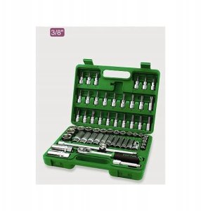 Zestaw narzędzi Beast ZESTAW NARZĘDZI KLUCZY NASADOWYCH 60el 3/8" NASADEK BITÓW GRZECHOTKA TOPTUL 2