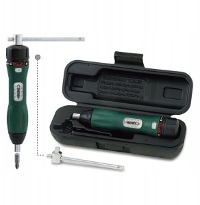 Delphi Tools WKRĘTAK DYNAMOMETRYCZNY 2w1 1/4'' 1,5-8 NM ŚRUBOKRĘT + POKRĘTŁO TYPU T 1/4" 3
