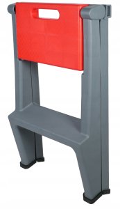 Falon-Tech DRABINKA DRABINA WARSZTATOWA STOŁEK PODEST SKŁADANY DO GARAŻU KUCHNI 3