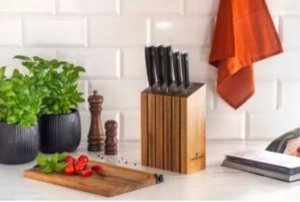 Zwieger Zestaw noży w bloku Zwieger Magneto 5 szt. Drewno stal nierdzewna 3