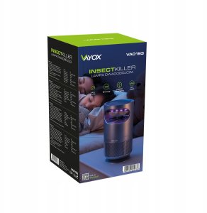 Sanico Owadobójcza Lampa UV na Komary i Muchy Stojąca 5W LED VAYOX z Wentylatorem 8