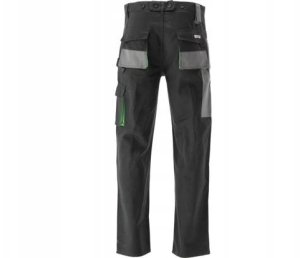 Yato SPODNIE ROBOCZE PALEA XL 100% BAWEŁNA 9 KIESZENI ZAMEK BŁYSKAWICZNY YATO 5