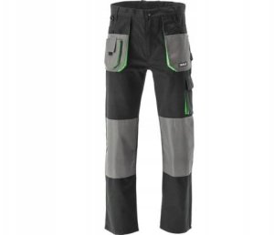 Yato SPODNIE ROBOCZE PALEA XL 100% BAWEŁNA 9 KIESZENI ZAMEK BŁYSKAWICZNY YATO 8