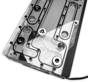 Stealkey Customs SC DisPro 240R Rear Distroplate, D5 i DDC-Pumpe, D-RGB - 240mm 3