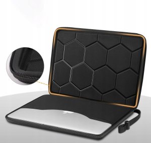 Etui SUPERO Twarda Torba Etui Pokorwiec na laptopa MacBook 13 14 Pro Air M1 M2 M3 M4 8