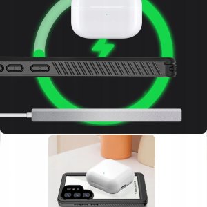 SUPERO Etui wodoodporne pancerne do Samsung Galaxy S25 Ultra, case 6