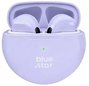 Słuchawki Bluestar Słuchawki bezprzewodowe douszne Blue Star Circle Beat TX3 TWS lawendowy 2