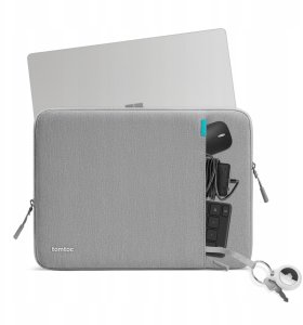 Etui Tomtoc tomtoc Sleeve - 14" MacBook Pro, Dark Grey 2
