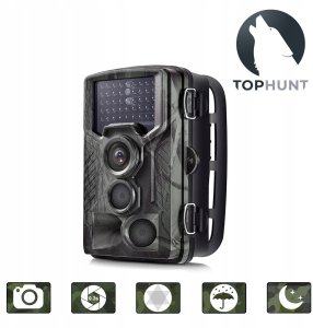 Kamera cyfrowa TOPHUNT Kamera Leśna Tophunt HC800A FullHD polski 42xIR fotopułapka 3