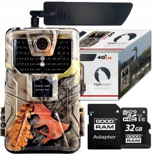 Kamera cyfrowa TOPHUNT FOTOPUŁAPKA Top-Hunt HC-900LTE 2K 20MPx 44xIR 4G LTE + karta microSD 32GB 2