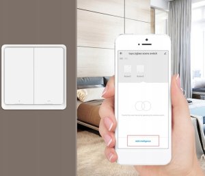 Tuya Pilot przycisk sceny TUYA SC12 ZigBee 2 kanały 6 SCEN 12