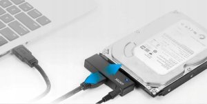 Adapter USB Unitek Adapter Y-1039 bridge USB 3.0 - SATA III 25"/35" 80cm black 12