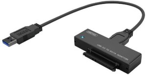 Adapter USB Unitek Adapter Y-1039 bridge USB 3.0 - SATA III 25"/35" 80cm black 7