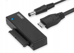 Adapter USB Unitek Adapter Y-1039 bridge USB 3.0 - SATA III 25"/35" 80cm black 9