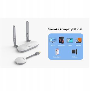 System przekazu sygnału AV Unitek Unitek bezprzewodowy nadajnik obrazu w 4K HDMI 6