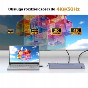 Unitek Unitek Rozdzielacz HDMI 4K 1 wejście 16 wyjść 4K@30Hz 4