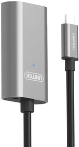 Adapter USB Unitek Unitek U304A wzmacniacz sygnału USB-C na USB(A) 5M 5