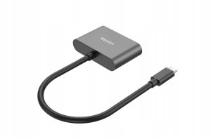 Adapter USB Unitek USB-C - HDMI + VGA Srebrny 2
