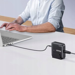 Ładowarka Unitek Ładowarka biurkowa Unitek P1229AWH01 GaN 2xUSB-C 2xUSB-A PD 100W QC Biała 3