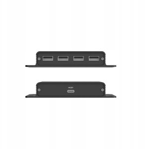 HUB USB Unitek Przedłużacz Unitek USB-C do 4x USB-A Ethernet 150m 480 Mbps hub aluminiowy 4