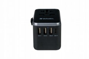 Verbatim Adapter podróżny Verbatim UTA-04 World to World USB-A USB-C QC 3.0 PD 61W 6