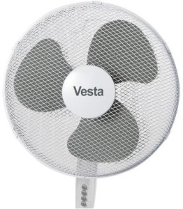 Wentylator Wentylator tradycyjny stojący Vesta ESF01N podłogowy 50W Oscylacja Biały 2