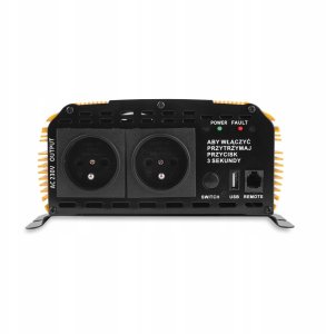 Przetwornica Volt PRZETWORNICA VOLT POLSKA SINUS PLUS 1500 12V / 230V 1000/1500W 8