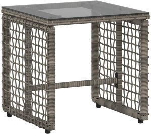 vidaXL vidaXL Zestaw Mebli Ogrodowych z poduszką 3 pcs Szary 6