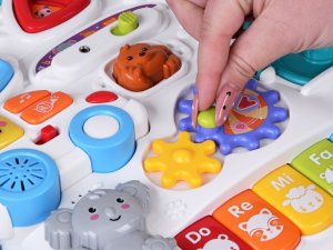 Jokomisiada Interaktywny Stolik Edukacyjny dla Malucha Kolorowa Zabawa i Nauka ZA6134 EDUKAMP 7