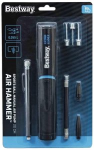 Bestway Bestway Pompka ręczna do piłek, materaców i rowerów Air Hammer 62321 EDUKAMP 17