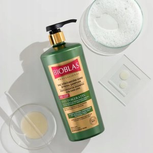 JOANNA PROFESSIONAL BIOBLAS Professional Szampon do włosów z fitokeratyną - regenerujący 1000 ml 4