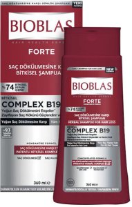 JetWorld BIOBLAS Forte Kompleks B19 Szampon do włosów 360 ml 3