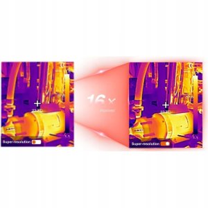 Unit Termokamera 160x120  -20-550C  40? times 30?  25Hz  2 4' TFT LCD  digitala kamera:2MP  UNI-T UTi716S (6935750571606) 5