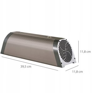 Webber Sterylizator Ozonator powietrza Webber PSJG-60A 60 m2 15W Jonizacja Brązowy 4